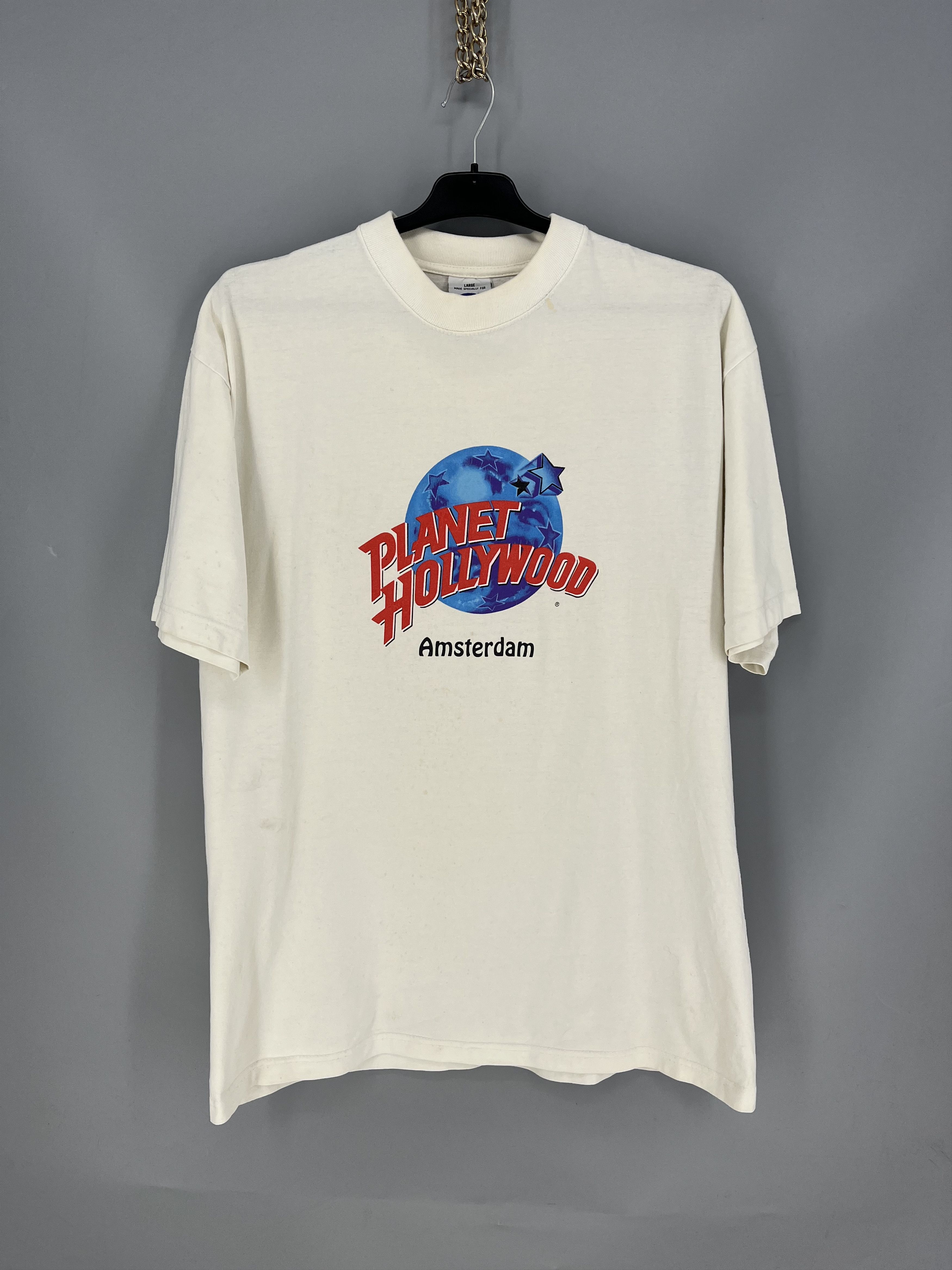 Vintage Vintage Planet Hollywood Shirt Mens large White Orlando Size US L / EU 52-54 / 3 - 1 Thumbnail