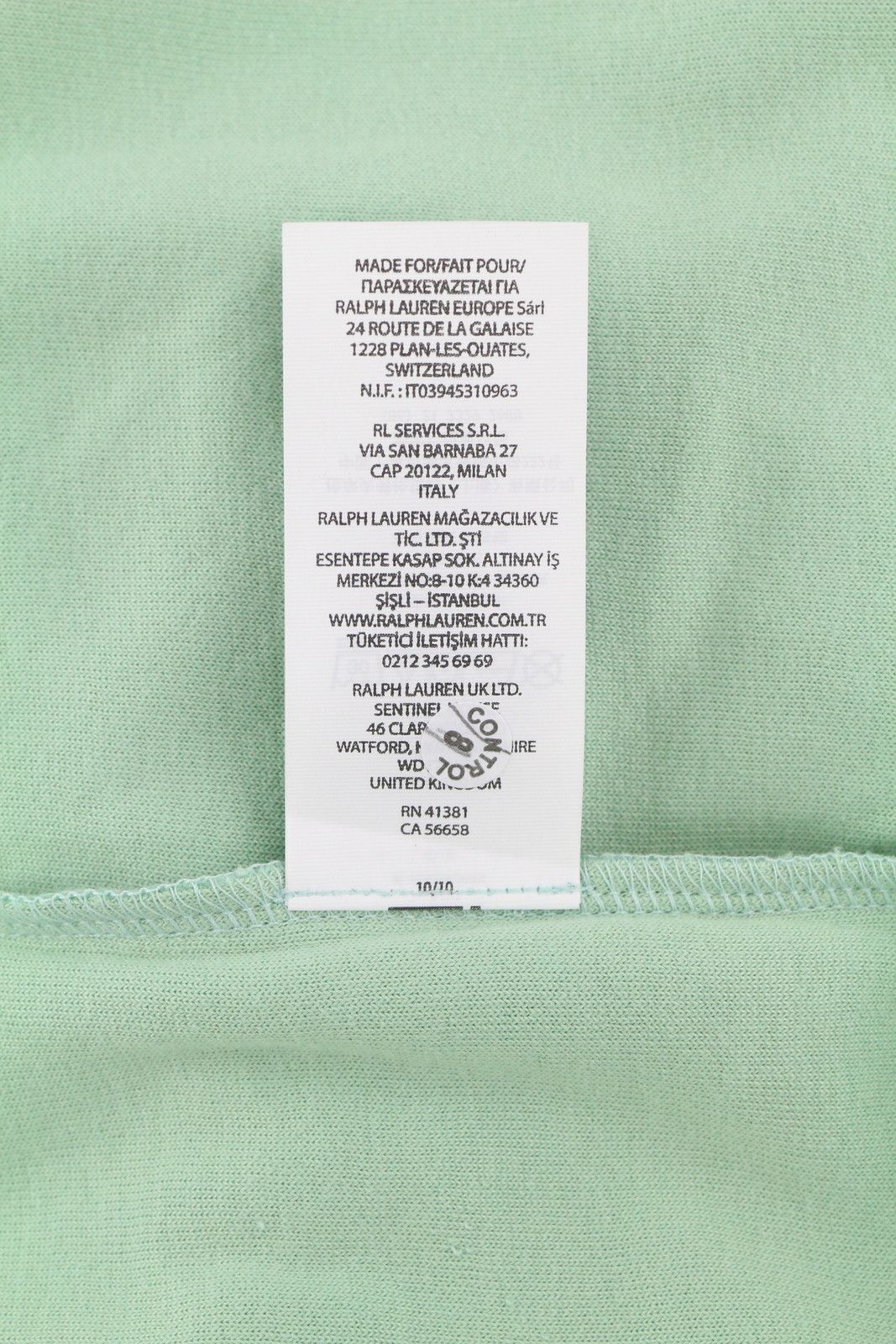 Polo Ralph Lauren XL Green Fleece Short Sleeve Patch Pocket T-Shirt 84567 Size US XL / EU 56 / 4 - 10 Thumbnail