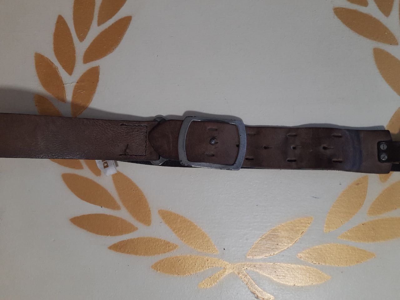 Diesel Diesel Leather Belt Vintage Size ONE SIZE - 5 Thumbnail