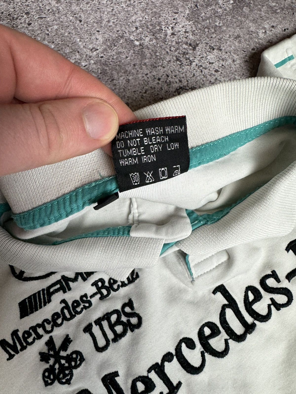 Mercedes-Benz × Vintage Mercedes Benz Hugo Boss Polo T Shirt Racing Size US XL / EU 56 / 4 - 13 Thumbnail