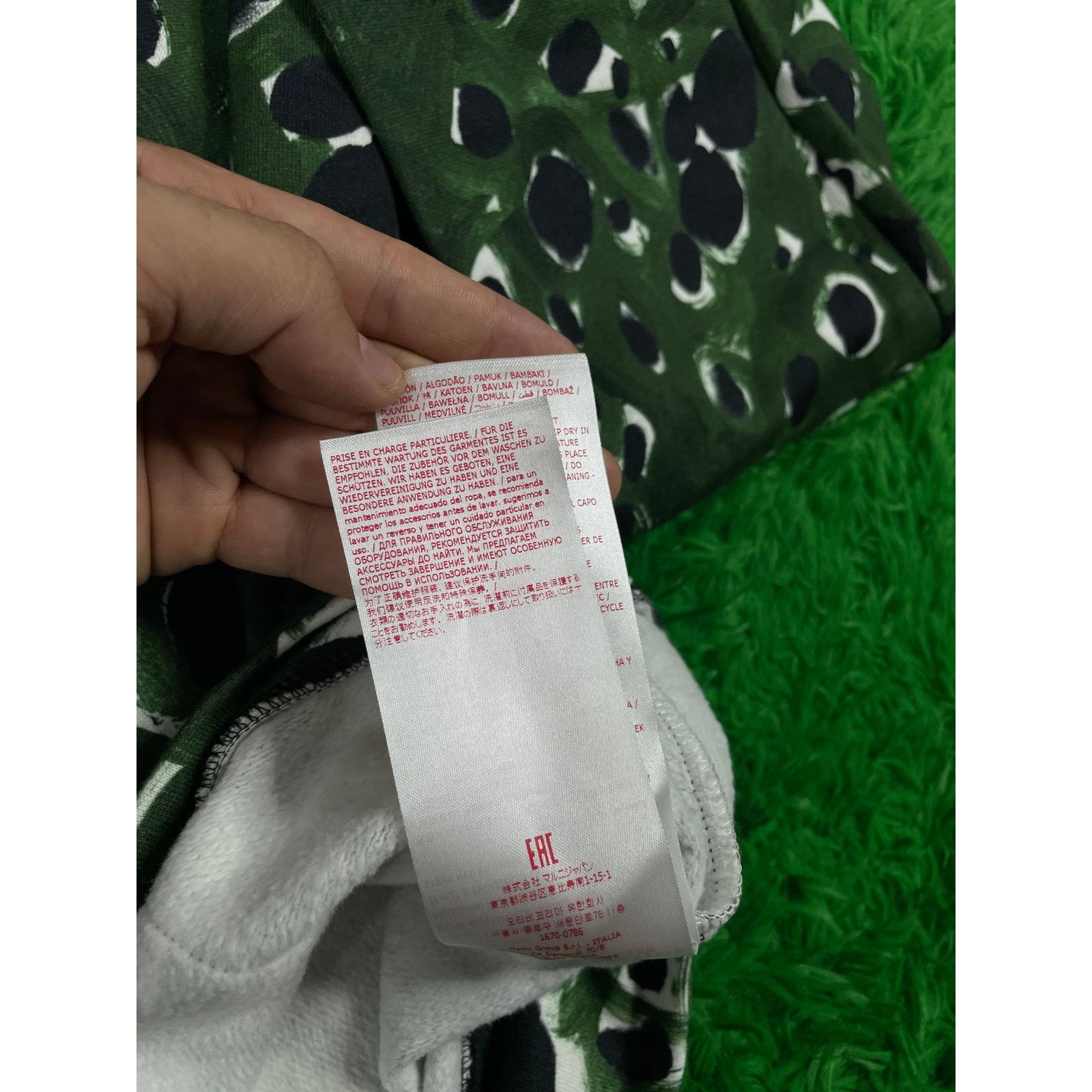 Marni Marni Pullover Hoodie Green Size 52 (Large) New Size US L / EU 52-54 / 3 - 7 Thumbnail