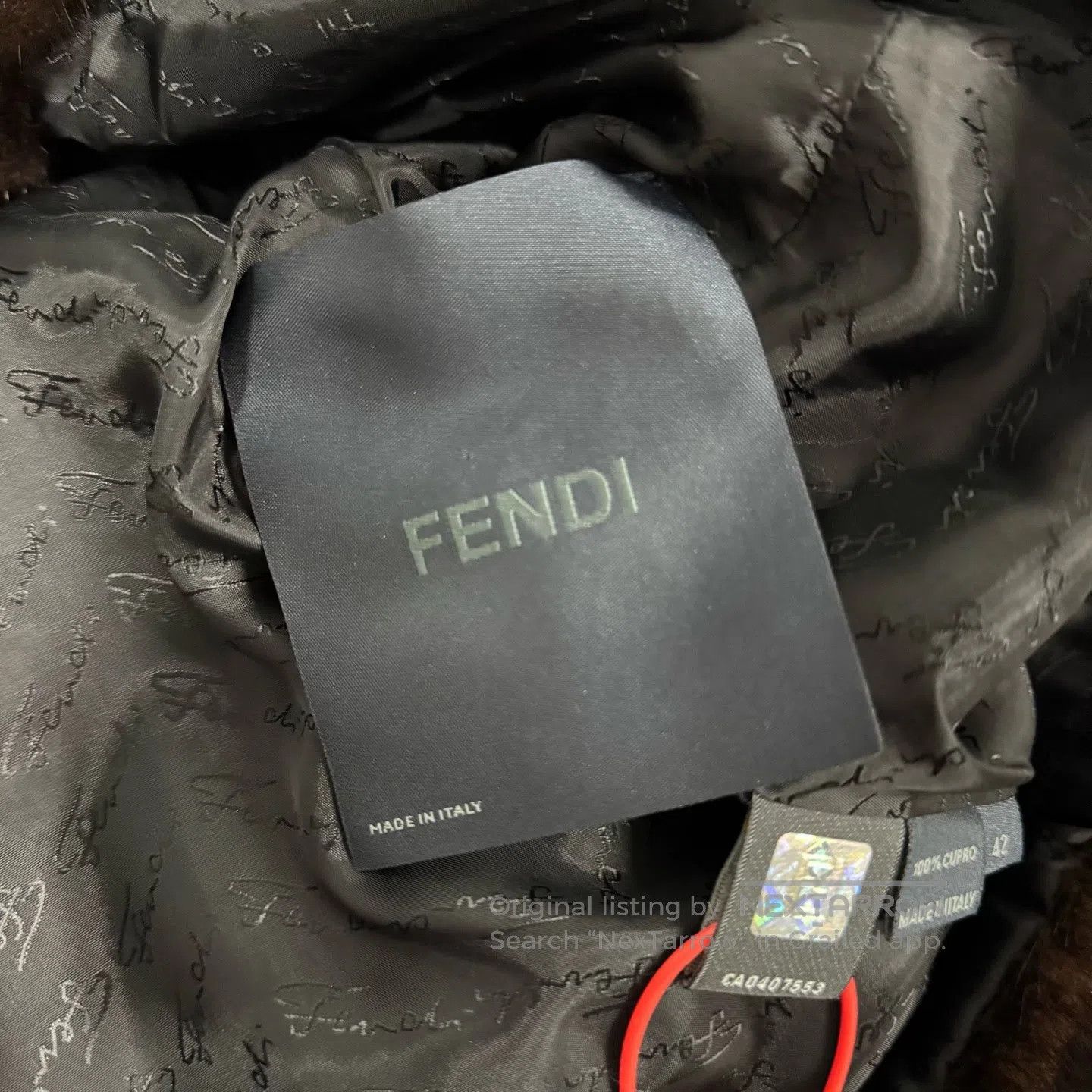 Fendi FENDI Short fur coat| Size L / US 10 / IT 46 - 6 Thumbnail