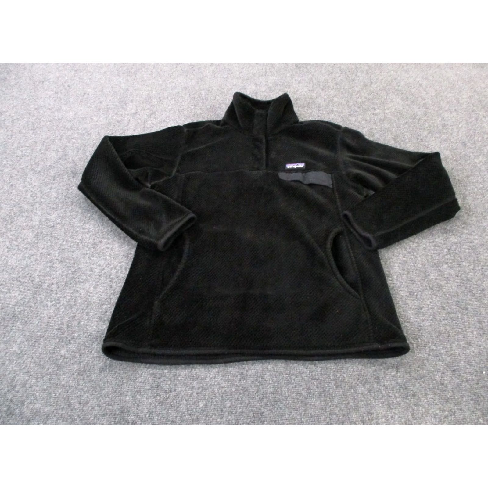 Patagonia Patagonia Jacket Womens L Black Snap T Fleece Basic Jacket Size L / US 10 / IT 46 - 2 Thumbnail