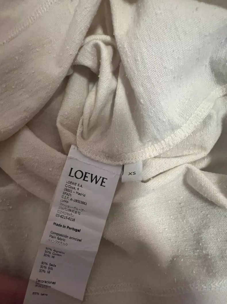 Loewe LOEWE Short - sleeved t - shirt Size XS / US 0-2 / IT 36-38 - 5 Thumbnail