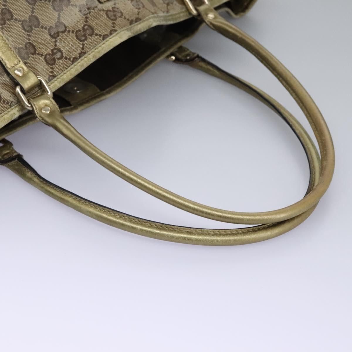 Gucci GUCCI GG Crystal Shoulder Bag Beige Size ONE SIZE - 7 Thumbnail