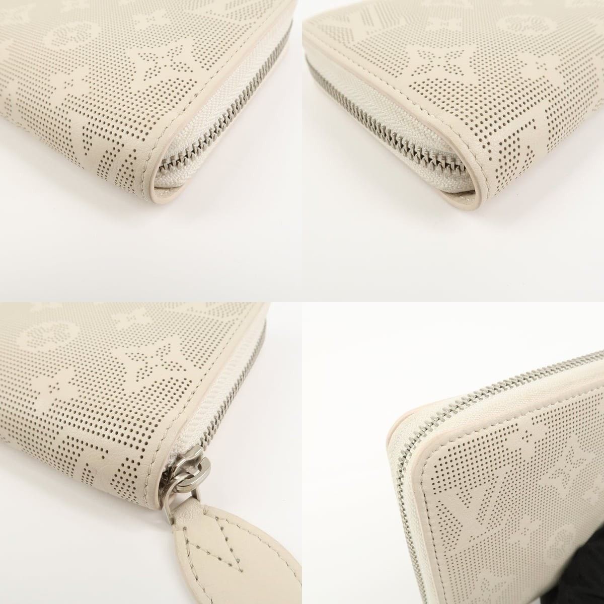 Louis Vuitton Louis Vuitton Mahina Reverse Round Zippy Wallet Calfskin Size ONE SIZE - 4 Thumbnail