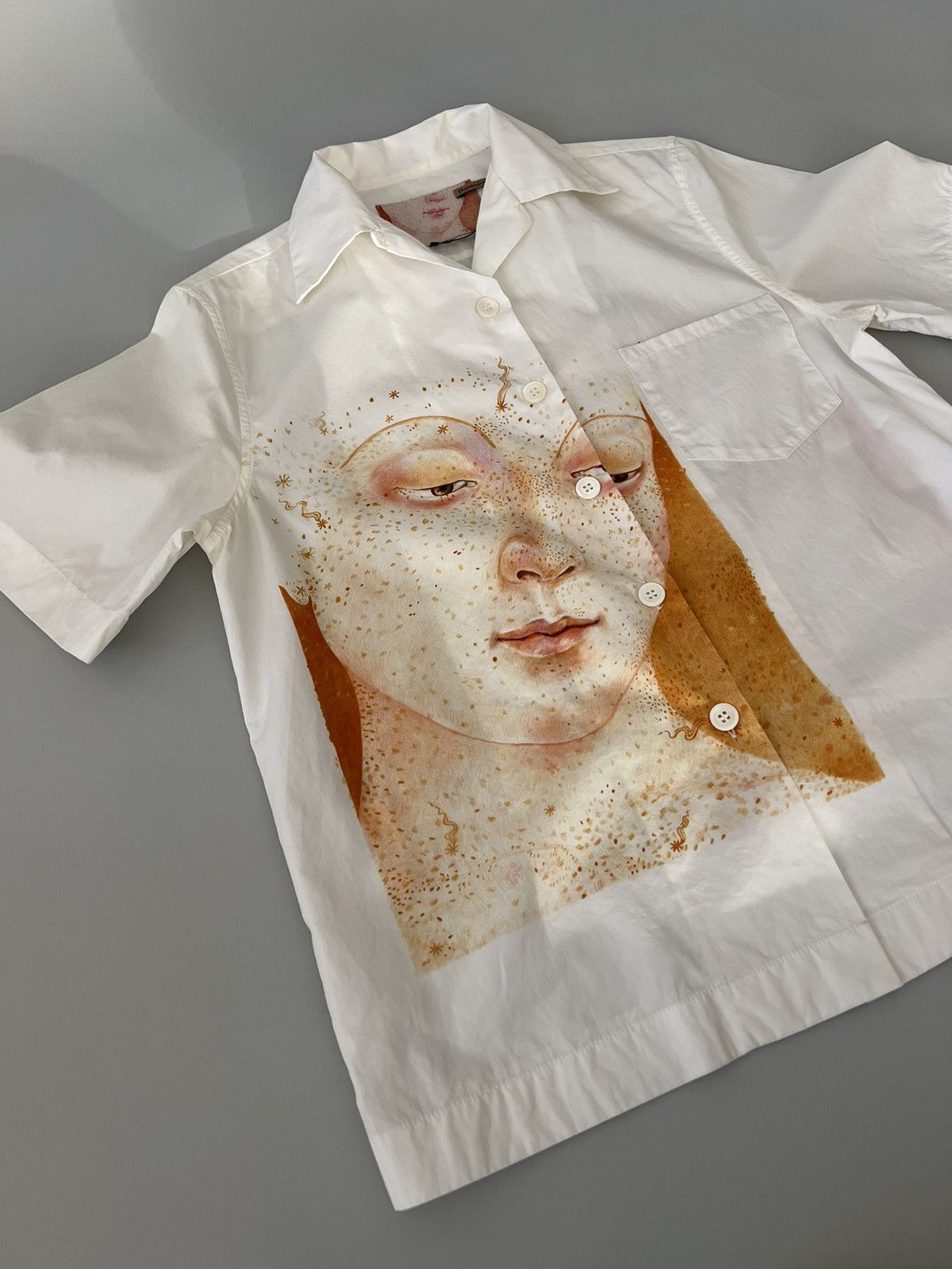 Prada Prada FW16 Thermidor Bowling Shirt Size US S / EU 44-46 / 1 - 6 Thumbnail