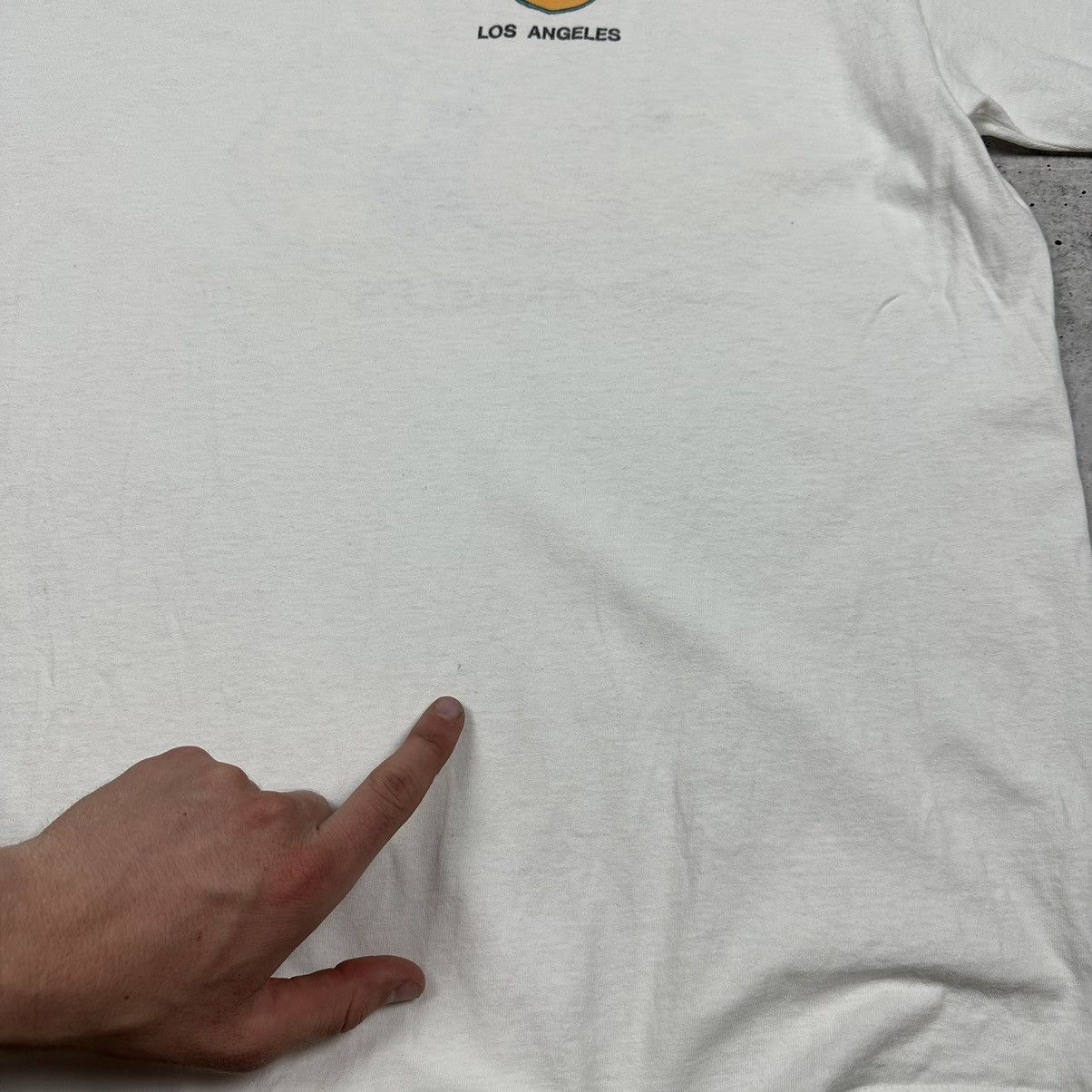 Hard Rock Cafe Vintage Hard Rock Cafe Los Angeles T-shirt White Men’s Size US XL / EU 56 / 4 - 17 Thumbnail