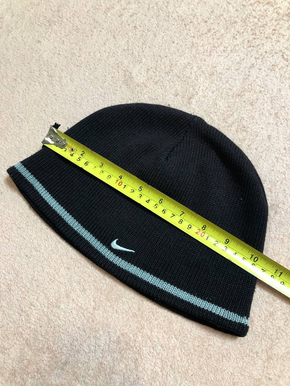 Nike Vintage Nike Y2K Logo Beanie Hat Size ONE SIZE - 6 Thumbnail