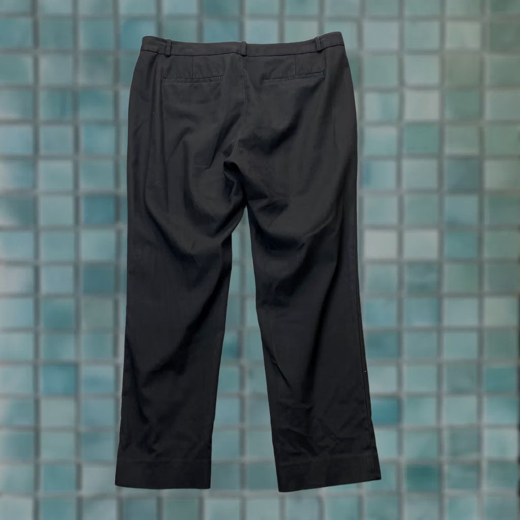 Banana Republic Banana Republic Pants Womens 16 Black Ryan Stretch Straight Relaxed Formal Size 38" / US 16 / IT 52 - 1 Thumbnail