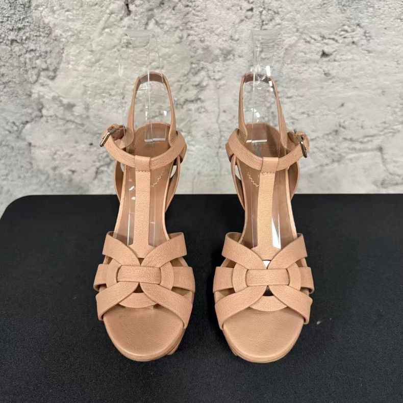Saint Laurent Paris Saint Laurent High Heel Sandals Size 36-2507 Size US 6 / IT 36 - 4 Thumbnail