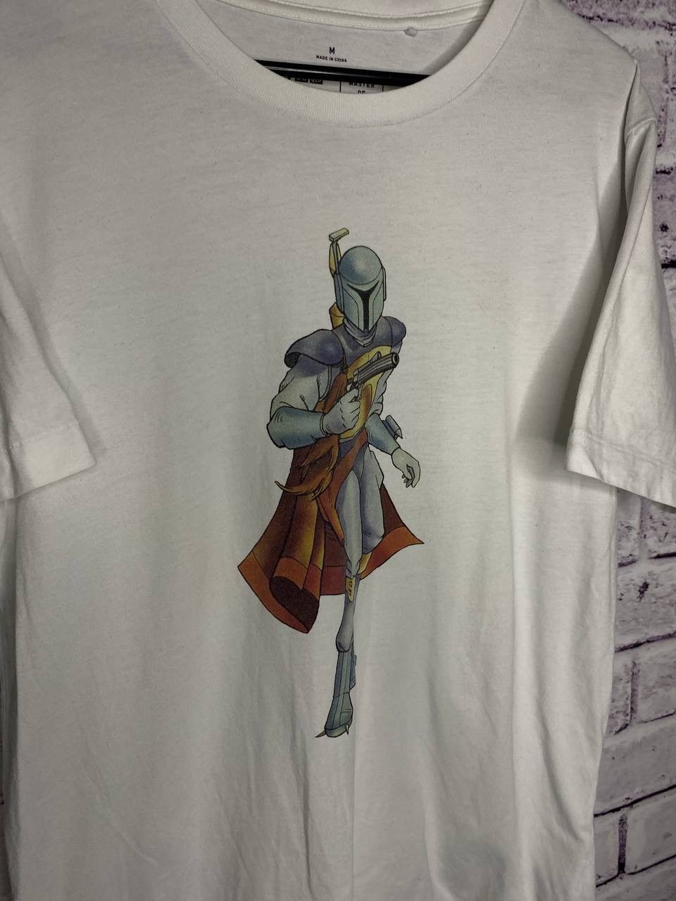Star Wars MENS T-SHIRT STAR WARS TU SIZE M VINTAGE white Size US M / EU 48-50 / 2 - 2 Thumbnail