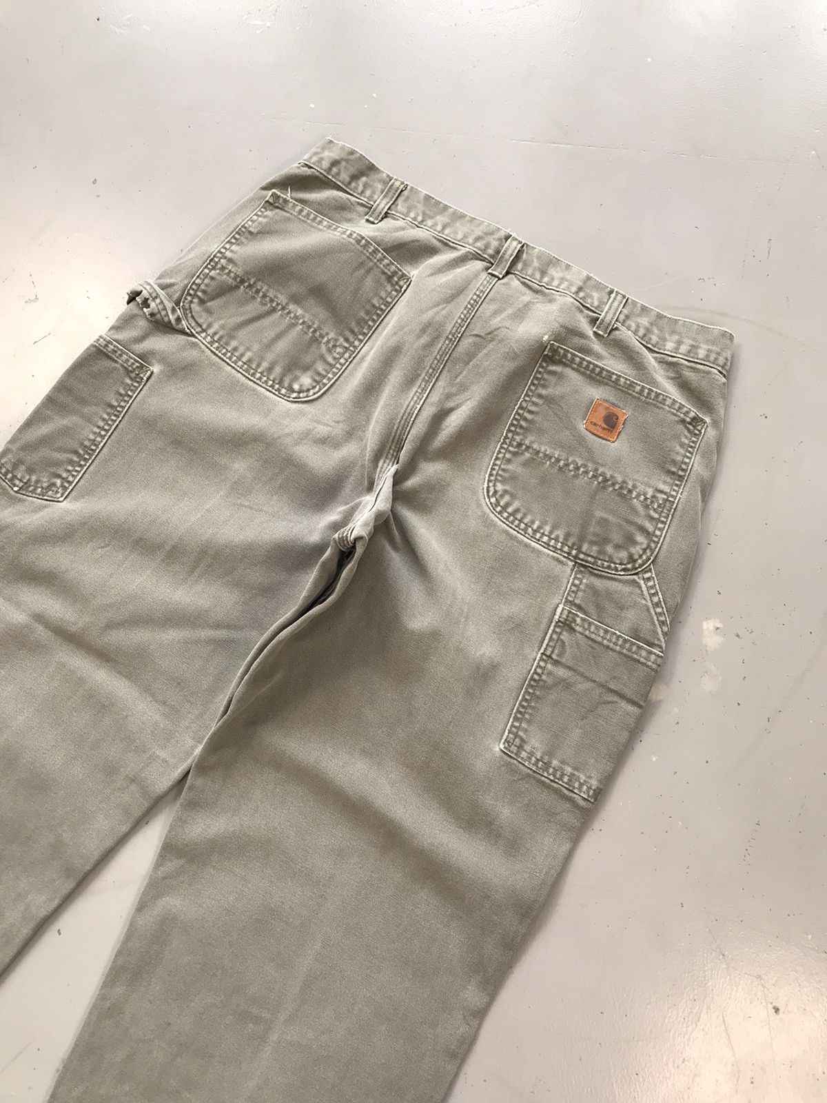 Carhartt × Vintage Vintage moss green Carhartt B11 mos denim Size US 38 / EU 54 - 12 Thumbnail