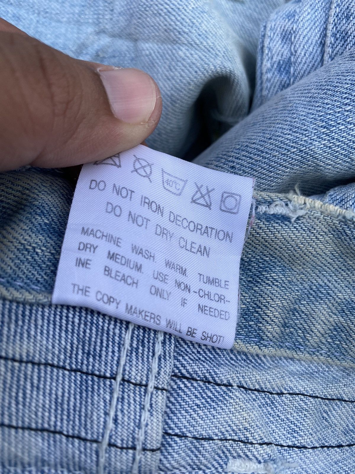 Dogtown × JNCO × Japanese Brand Vintage Dogtown Distressed Baggy Large Pocket Jeans. #D8 Size US 38 / EU 54 - 10 Thumbnail