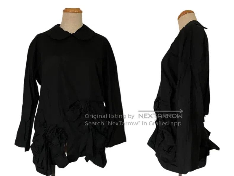 Comme des Garcons Comme Des Garcons Main Line Rose Hem Doll Collar Top Size M / US 6-8 / IT 42-44 - 2 Thumbnail