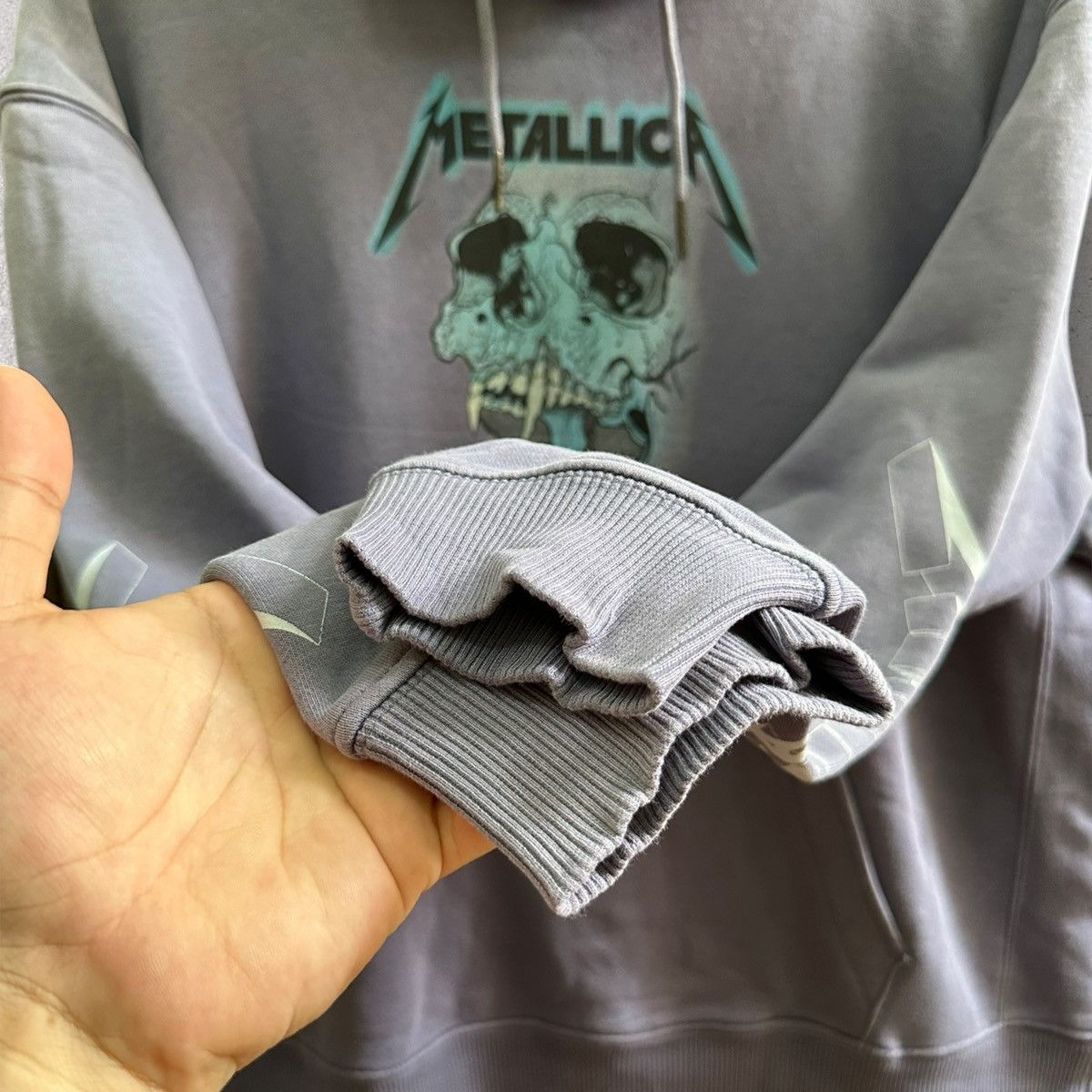 Band Tees × Metallica × Vintage Vintage Metallica Push head 2017 Hoodie Size US M / EU 48-50 / 2 - 4 Thumbnail
