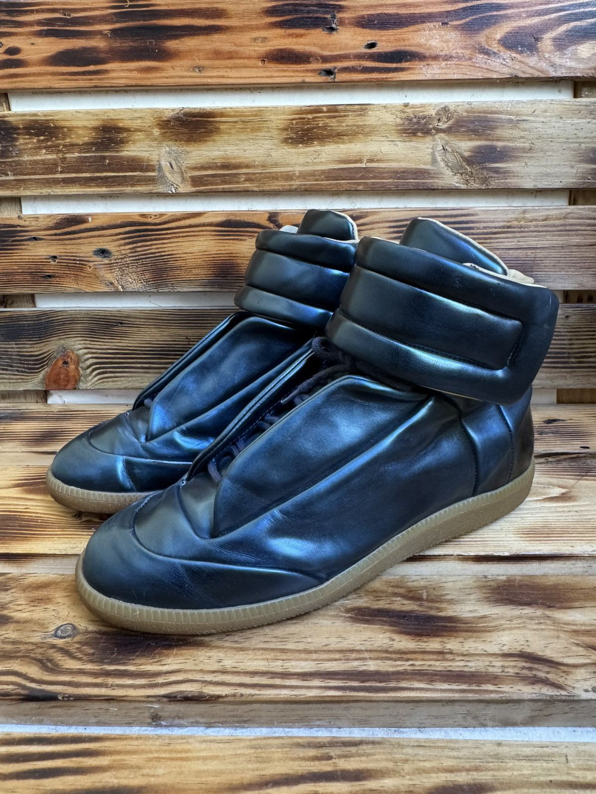 Maison Margiela Future hi sneakers | Grailed
