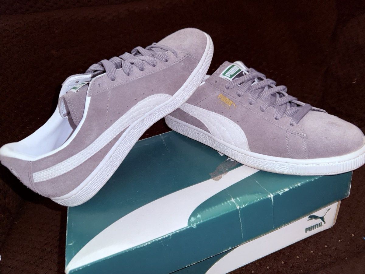 Puma Puma Suede Classic+ XXI, Steeple Grey sz10, VGC w/ OG Box! Size US 10 / EU 43 - 2 Thumbnail