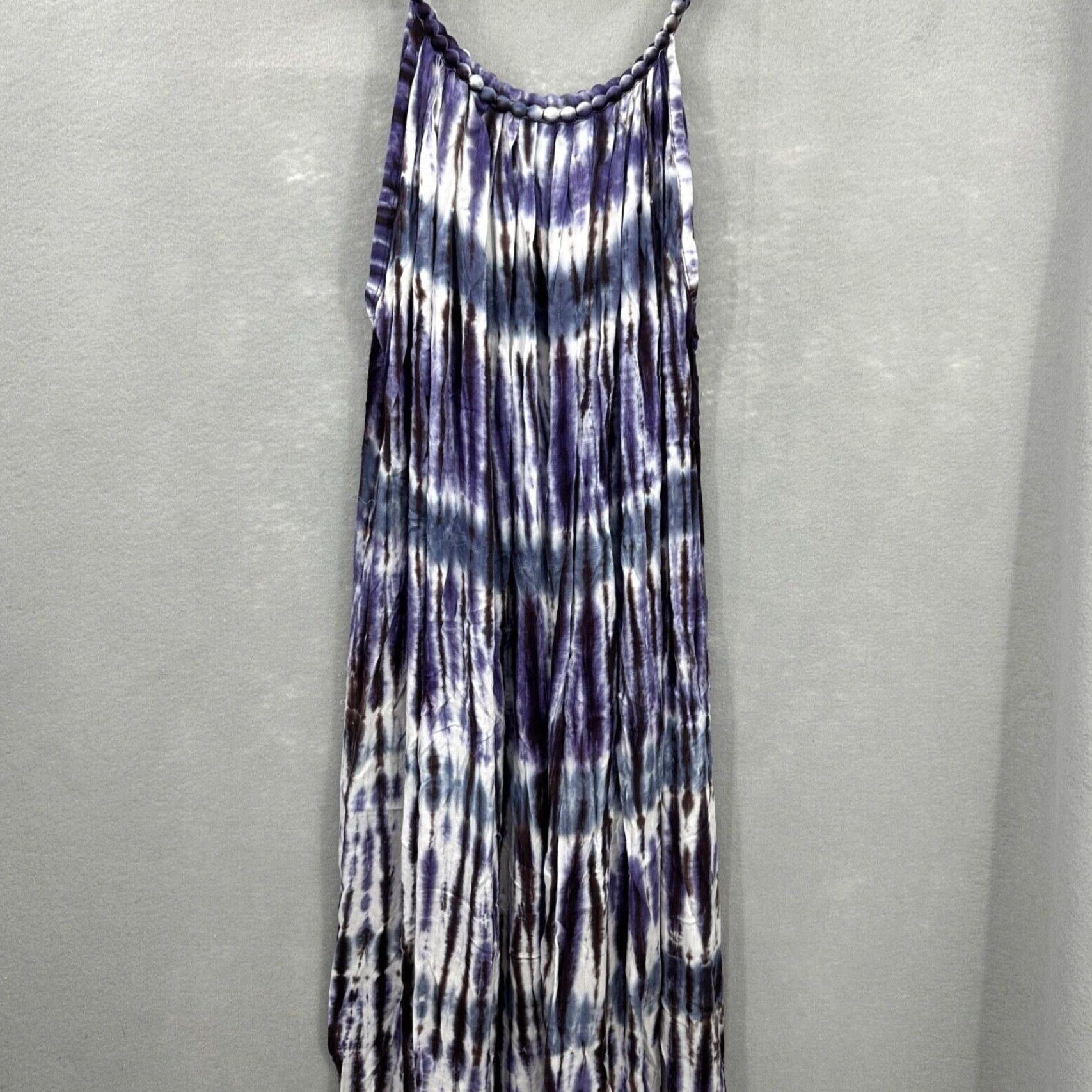 Vintage Rimba Bali Dress Womens Large Sundress Tie Dye Boho Cottagecore Bubble Accent Size L / US 10 / IT 46 - 3 Thumbnail