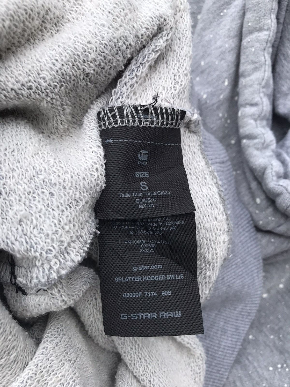 G-Star Gstar Paint Splash Sweater Hoodie Size US S / EU 44-46 / 1 - 10 Thumbnail