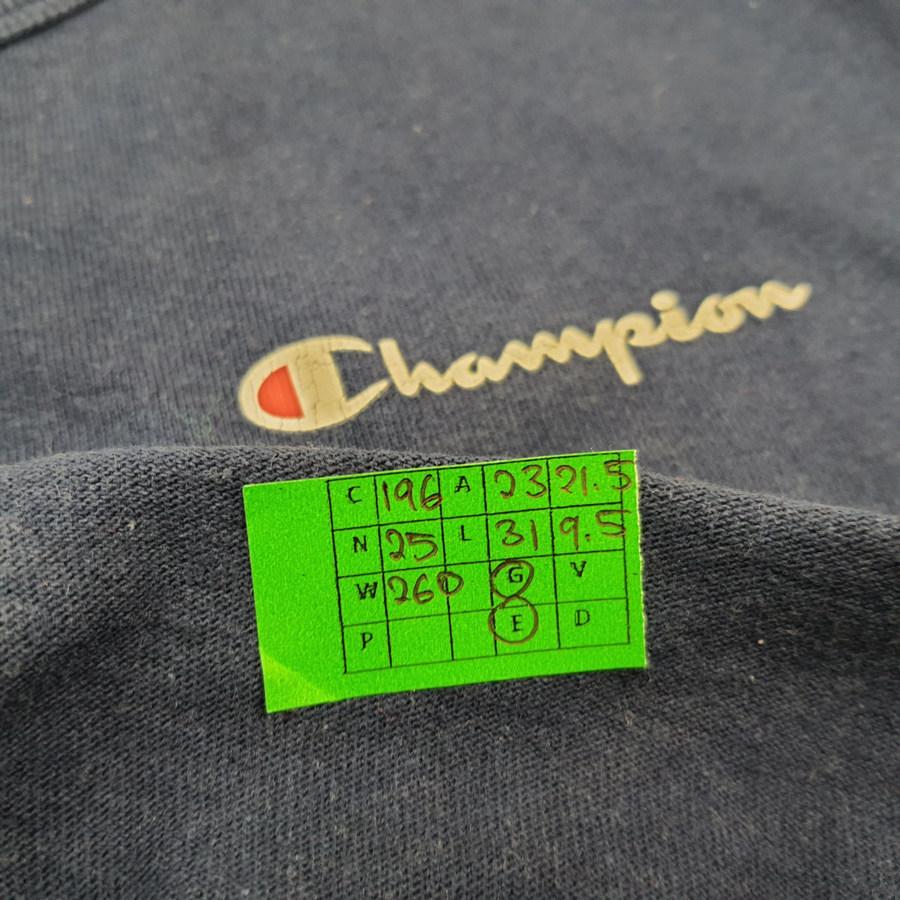 Champion × Vintage Vintage Champion Simple Plain Tshirt Size US XL / EU 56 / 4 - 8 Thumbnail