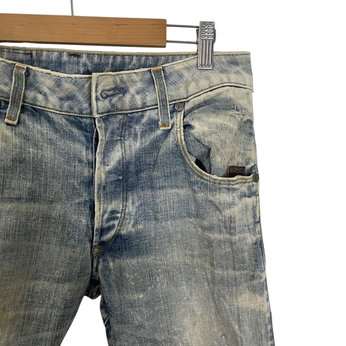 G-Star Vintage G Star Raw Distressed Denim Size US 30 / EU 46 - 4 Thumbnail