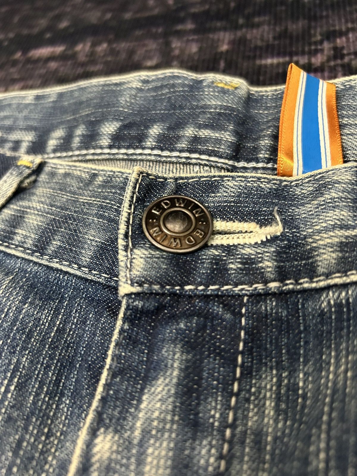 Edwin Edwin Xv Function Japan Spiral Mudwash Jeans Size US 35 - 14 Thumbnail