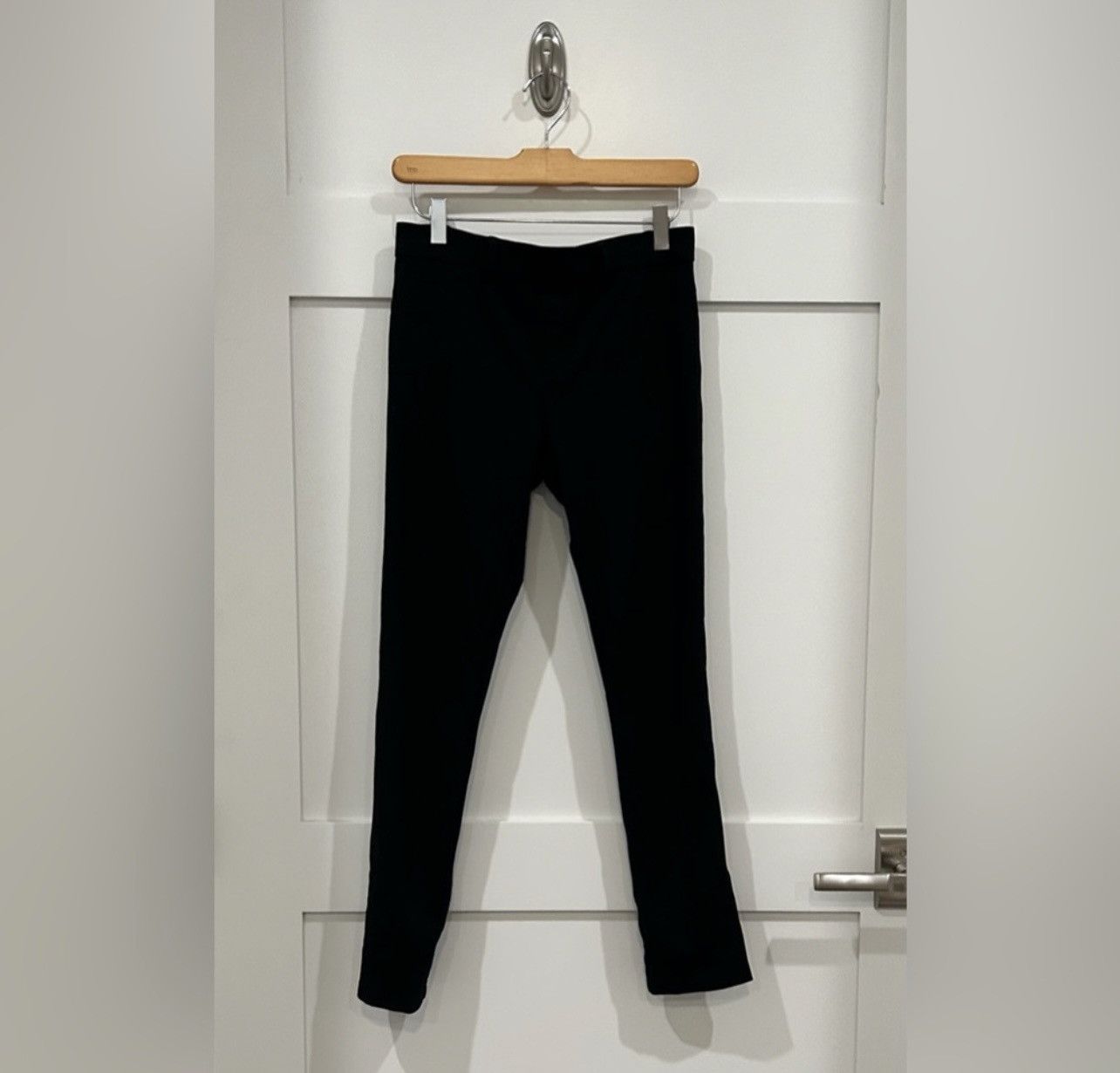 image of Theory Pull On Pants in Black, Women's (Size 30)