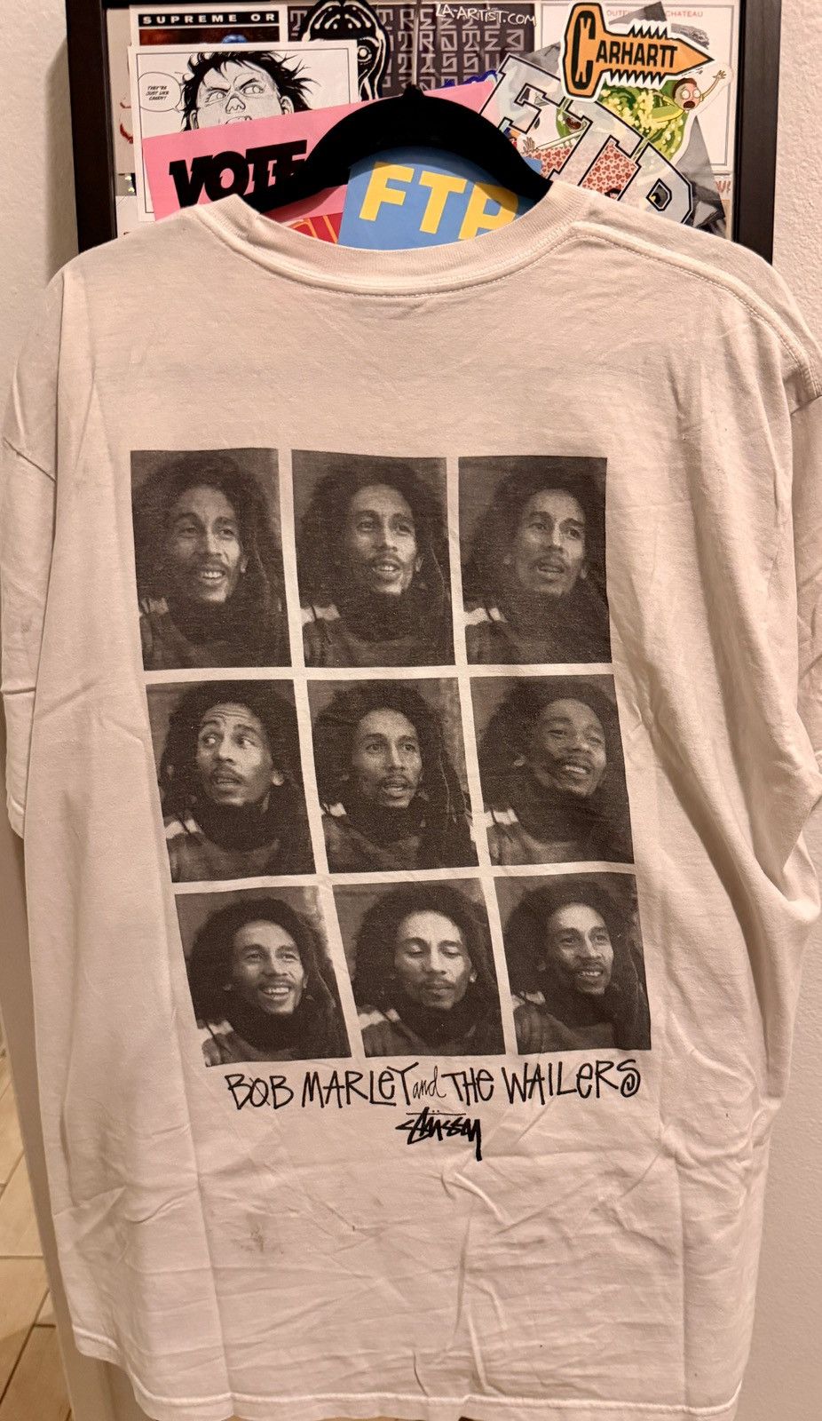 Stussy Stüssy: Bob Marley and the Wailers Tee. Size US XL / EU 56 / 4 - 4 Thumbnail