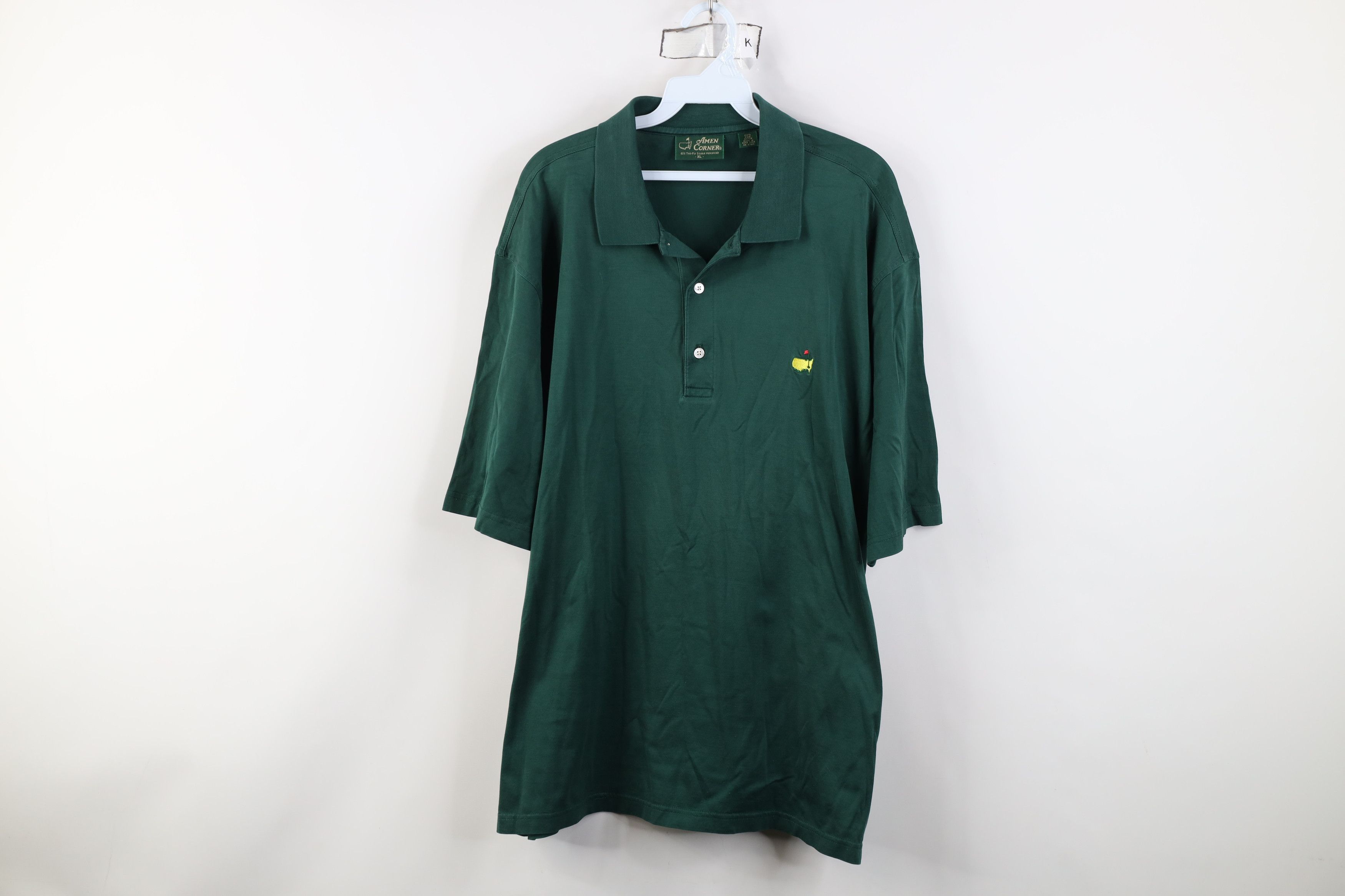 Vintage Vintage 90s Amen Corner Augusta The Masters Golf Polo Shirt Size US XL / EU 56 / 4 - 1 Thumbnail
