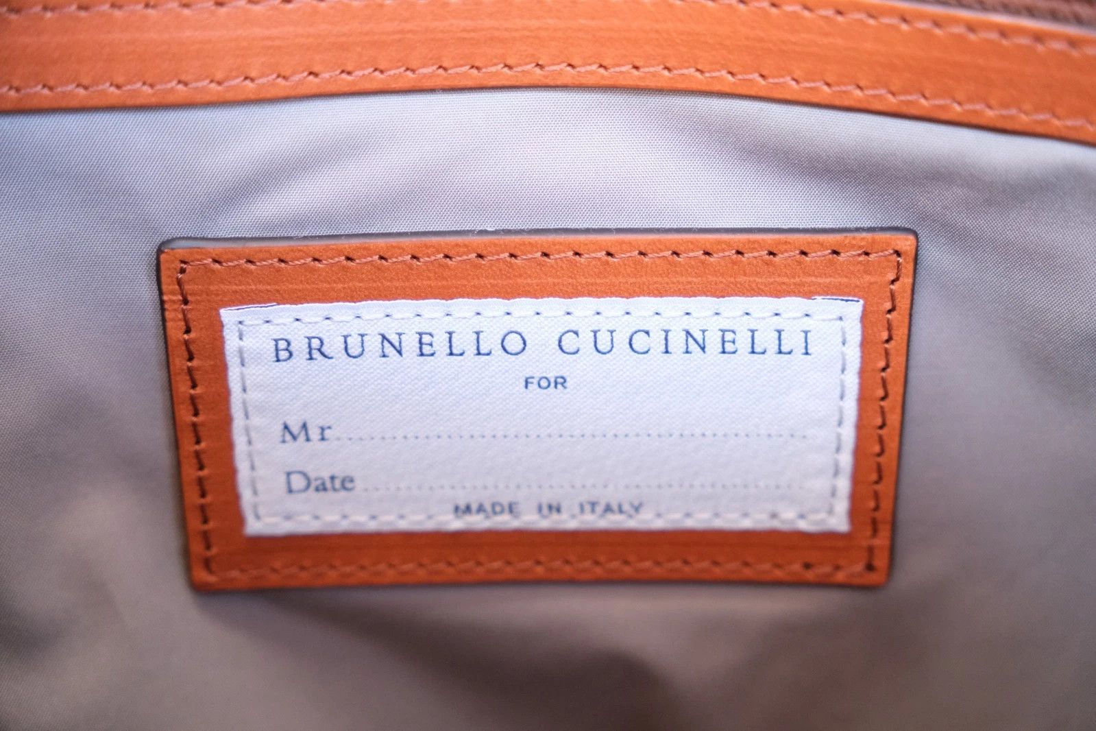 Brunello Cucinelli New Brunello Cucinelli Backpack Travel Weekender Size ONE SIZE - 6 Thumbnail