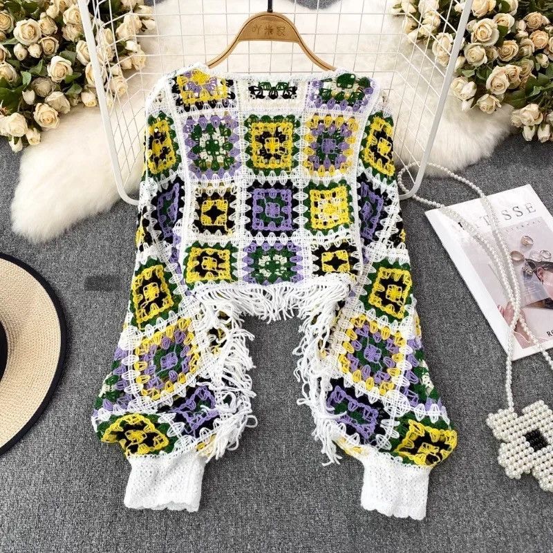Sweaters For Women Knitted Hollow Out Pullover