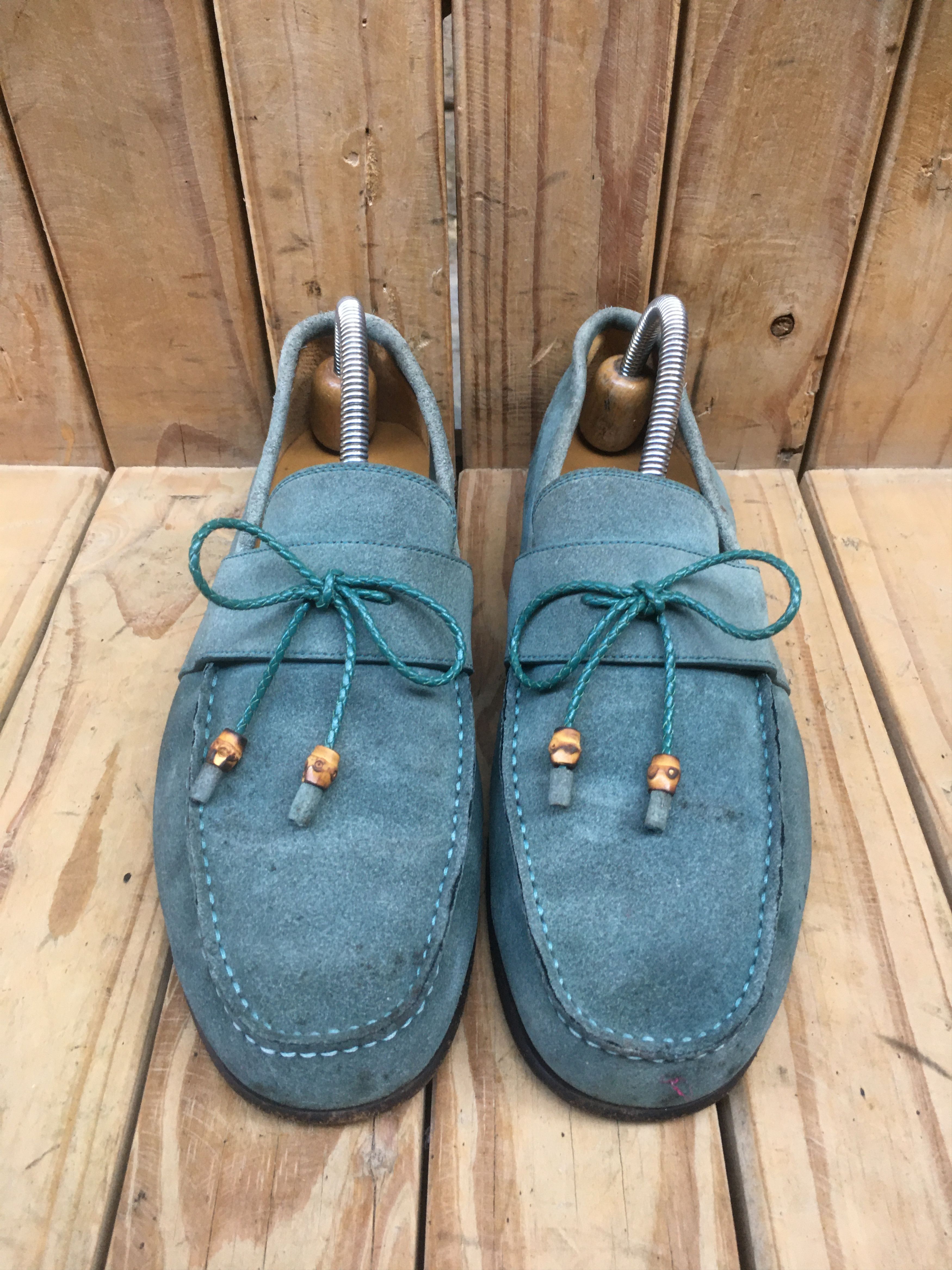 Gucci Gucci suede leather loafers size UK 7 Size US 7.5 / EU 40-41 - 3 Thumbnail