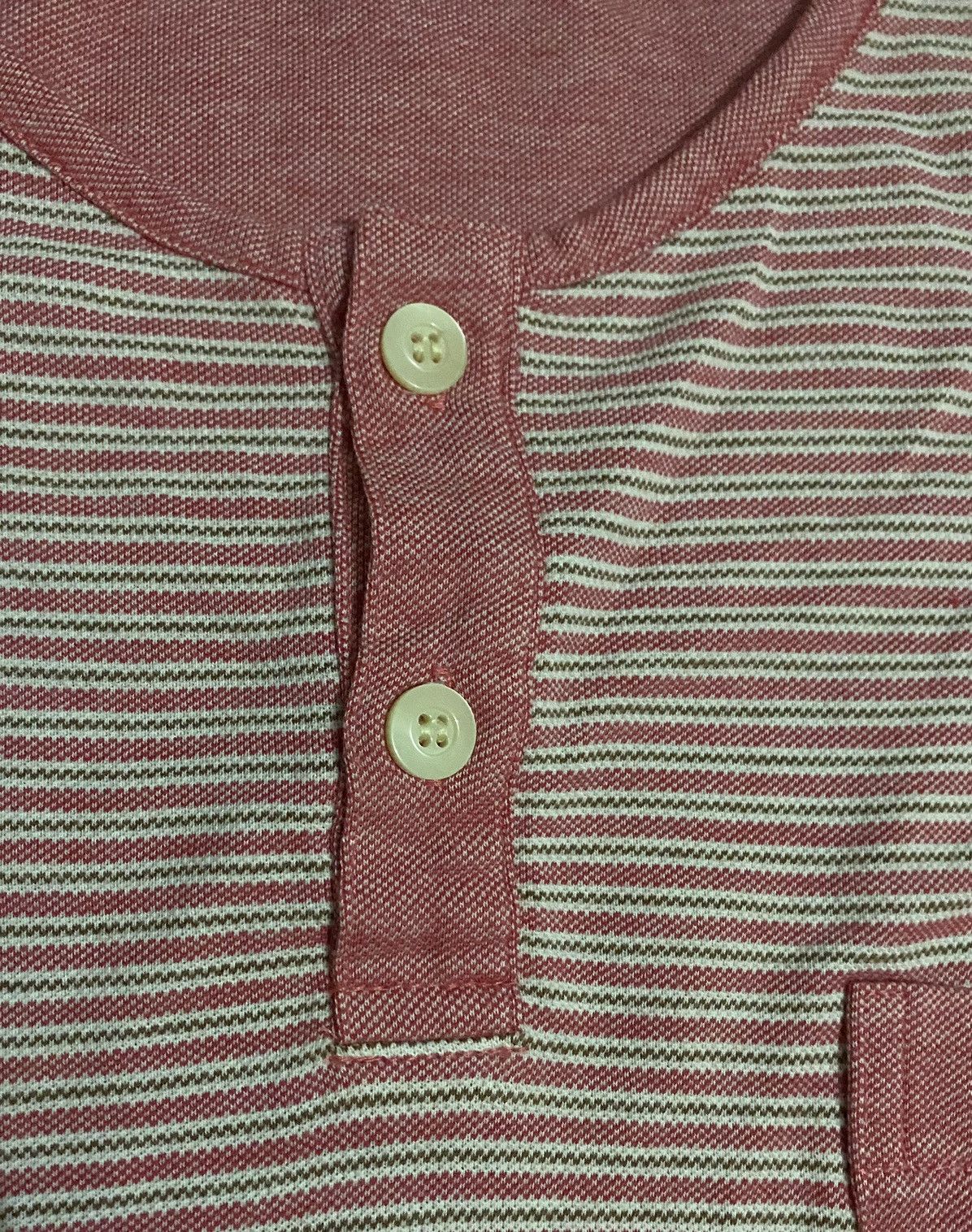 Japanese Brand Vintage ELLE HOMME Striped Single Pocket M Size US M / EU 48-50 / 2 - 4 Thumbnail