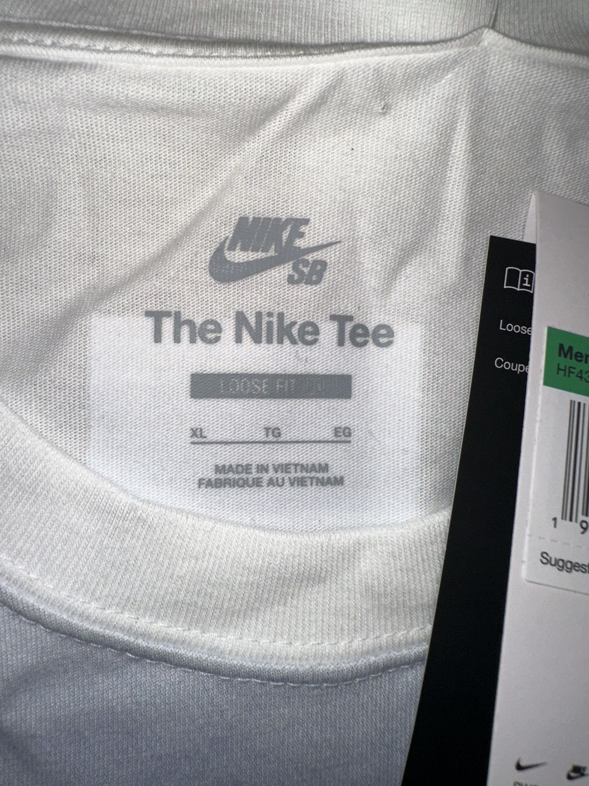 Nike Nike SB Team USA Olympics Federation Skate Tee White Size XL Size US XL / EU 56 / 4 - 4 Thumbnail