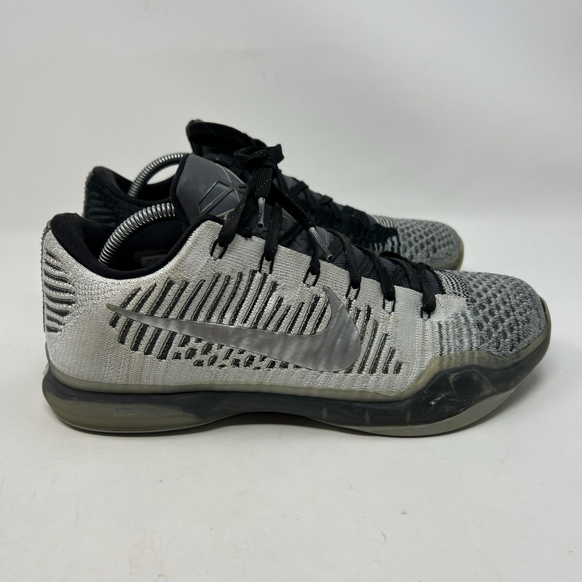Nike Nike Kobe X Elite Low Grey Black Mens Basketball Shoes Size US 10 / EU 43 - 4 Thumbnail