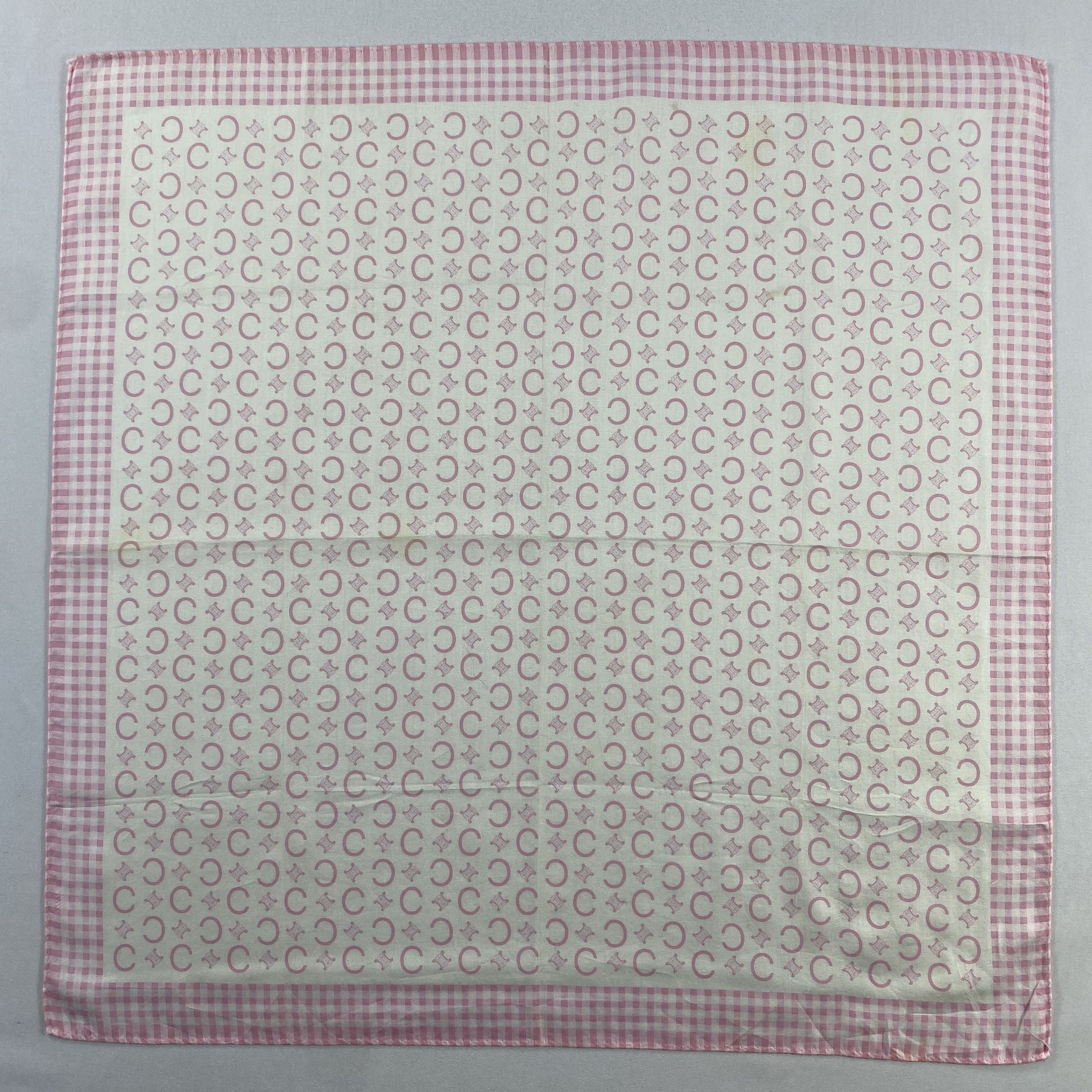 Celine × Vintage Celine Neckerchief / Bandana / Handkerchief-P1850 Size ONE SIZE - 1 Thumbnail