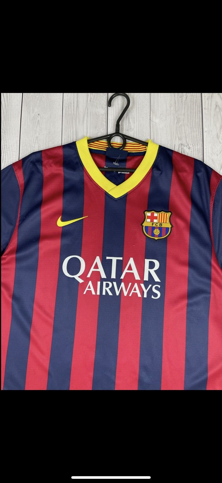 Nike Vintage Barcelona soccer jersey size XL logo size Xl Size US XL / EU 56 / 4 - 2 Thumbnail