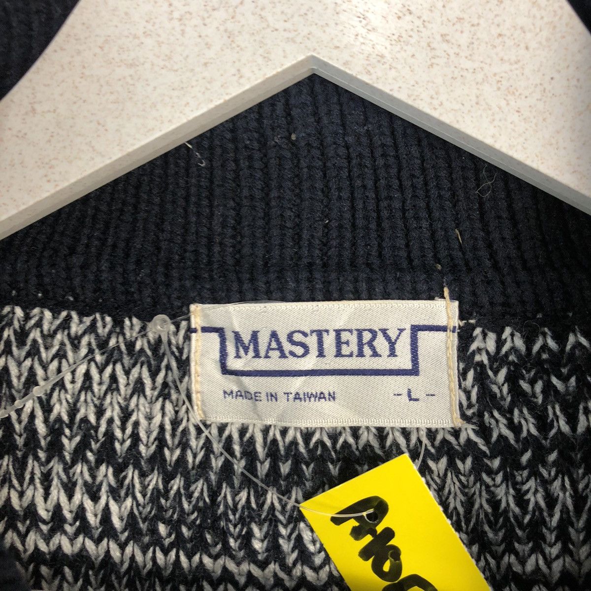 Homespun Knitwear Mastery Grey sweater Knitwear vintage #A1057 Size US L / EU 52-54 / 3 - 9 Thumbnail