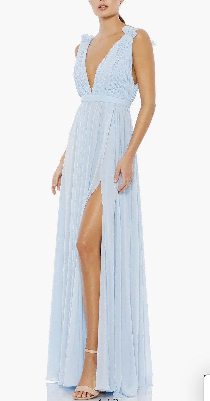 Mac Duggal Mac Duggal light blue gown Size XS / US 0-2 / IT 36-38 - 1 Thumbnail