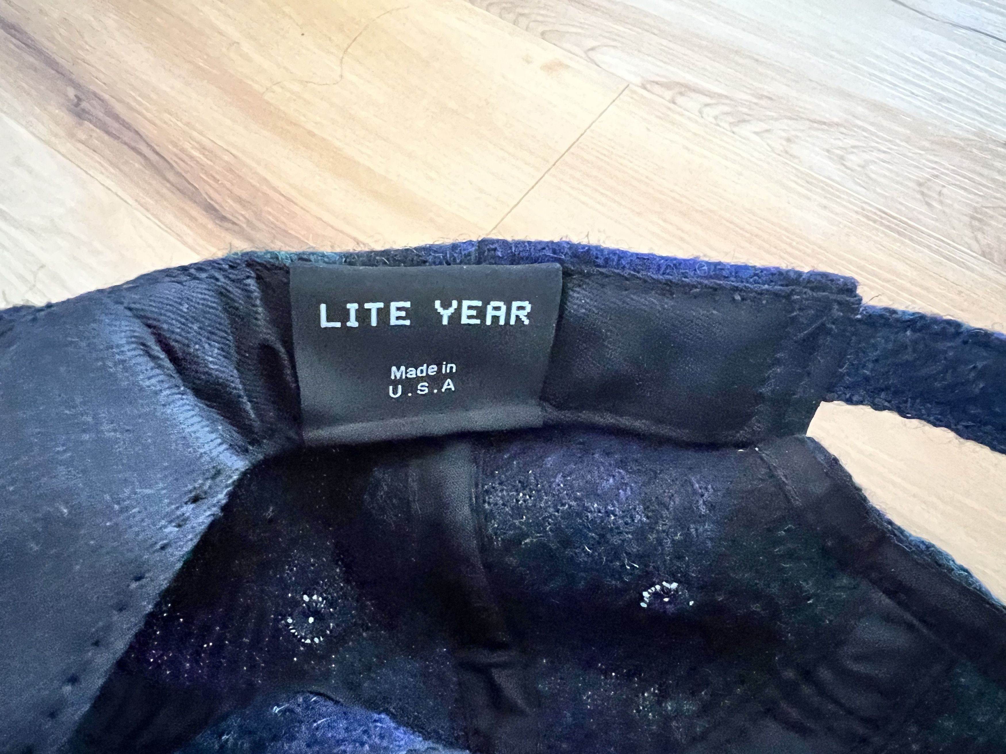 Harris Tweed Lite Year Harris Tweed 6 Panel Plaid Strapback Hat Cap Size ONE SIZE - 5 Thumbnail