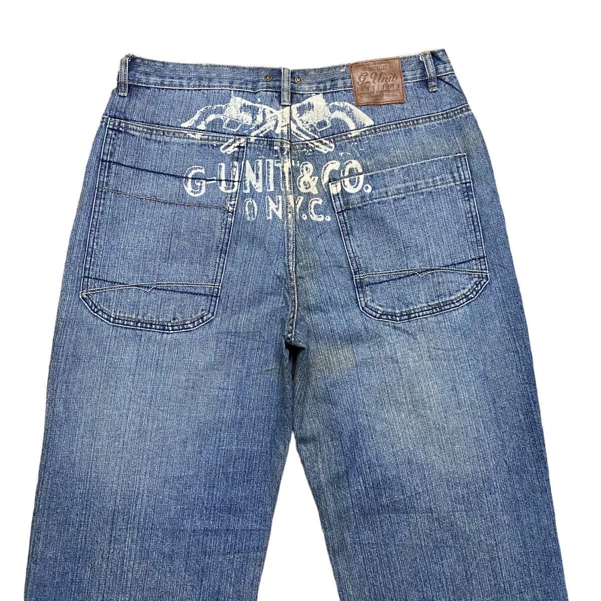 G-Unit Vintage G-unit Denim Baggy Pants Spellout Size US 36 / EU 52 - 10 Thumbnail