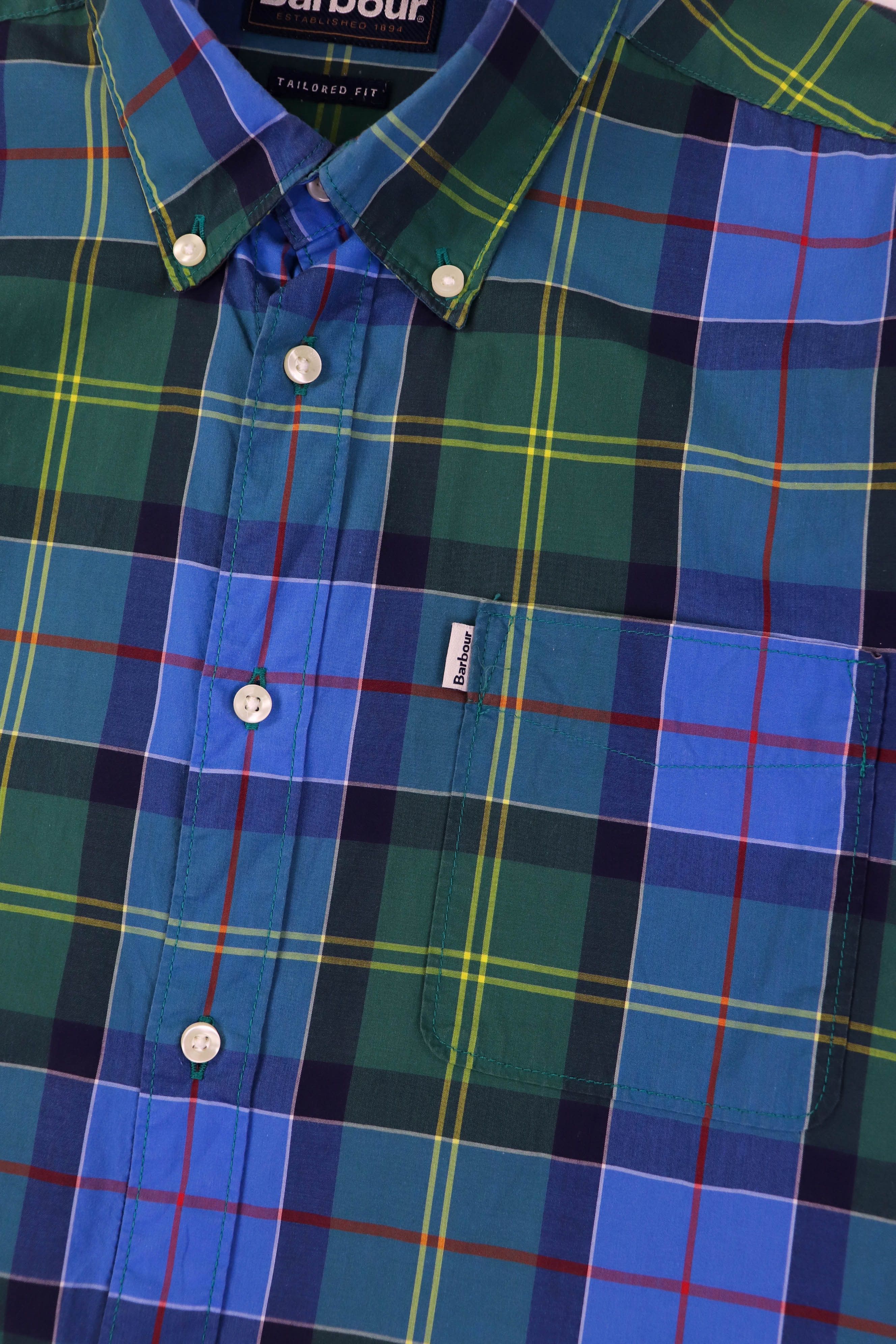Barbour Barbour Multicolor Tartan Tailored Fit Long Sleeve Shirt Size US M / EU 48-50 / 2 - 6 Thumbnail