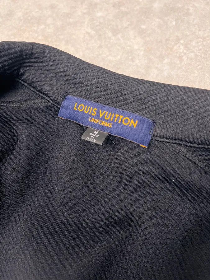 Louis Vuitton Louis Vuitton Navy Uniform Bomber Jacket Size S / US 4 / IT 40 - 9 Thumbnail