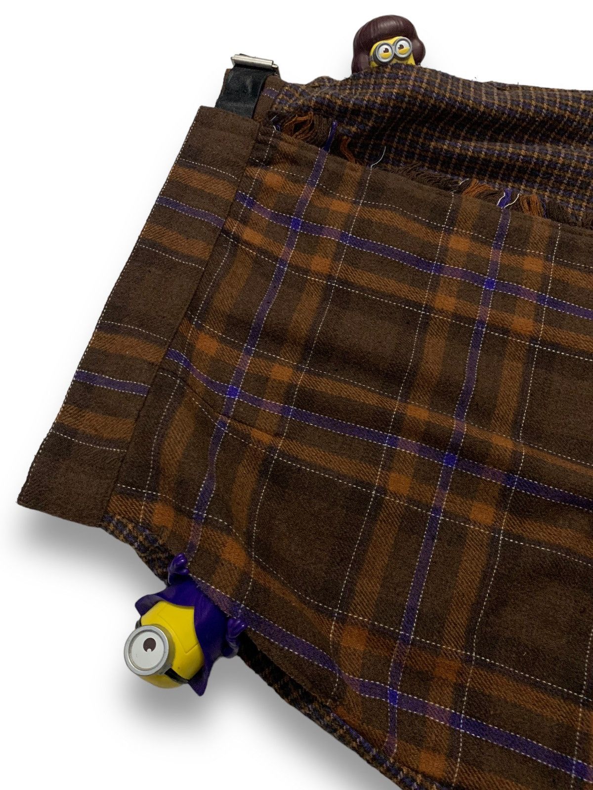 Japanese Brand Japanese Niko And … Retro Checkered Wrap Buckle Long Skirt Size 26" / US 2 / IT 38 - 8 Thumbnail