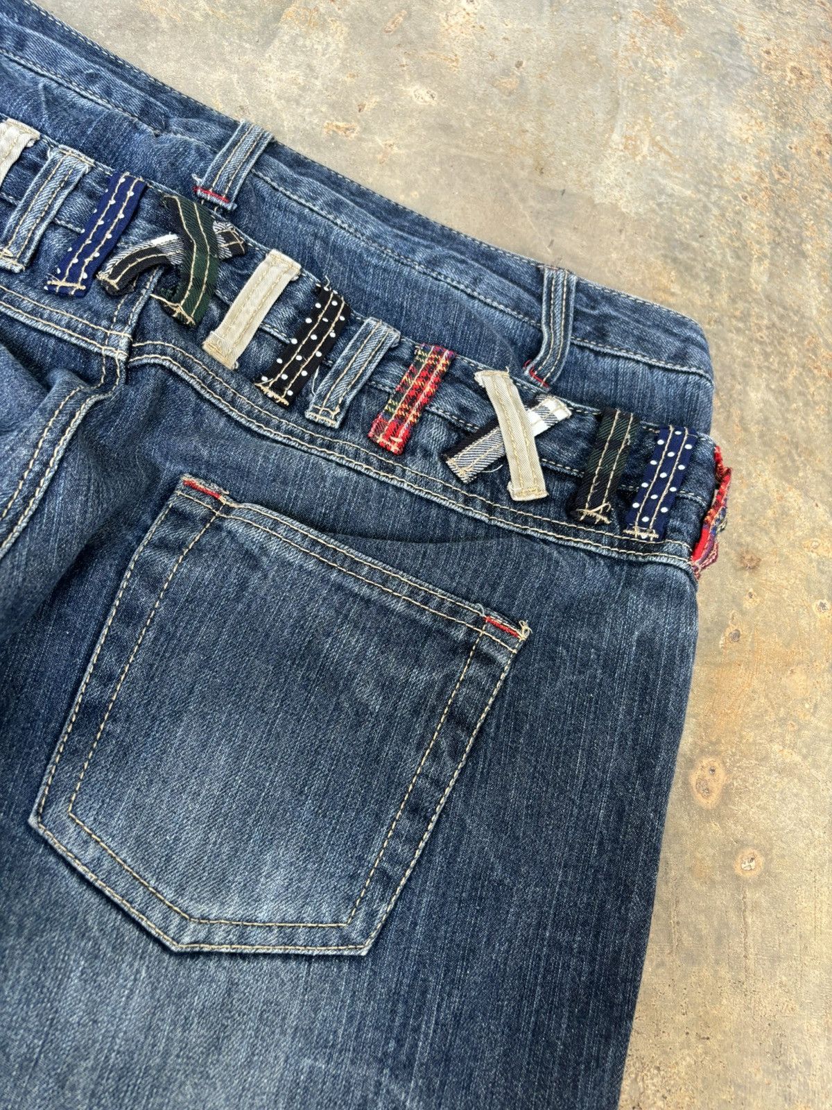Hysteric Glamour × If Six Was Nine × Japanese Brand Y2k Double Waist Ifwixwasnine Punk Style Jeans Size US 36 / EU 52 - 7 Thumbnail