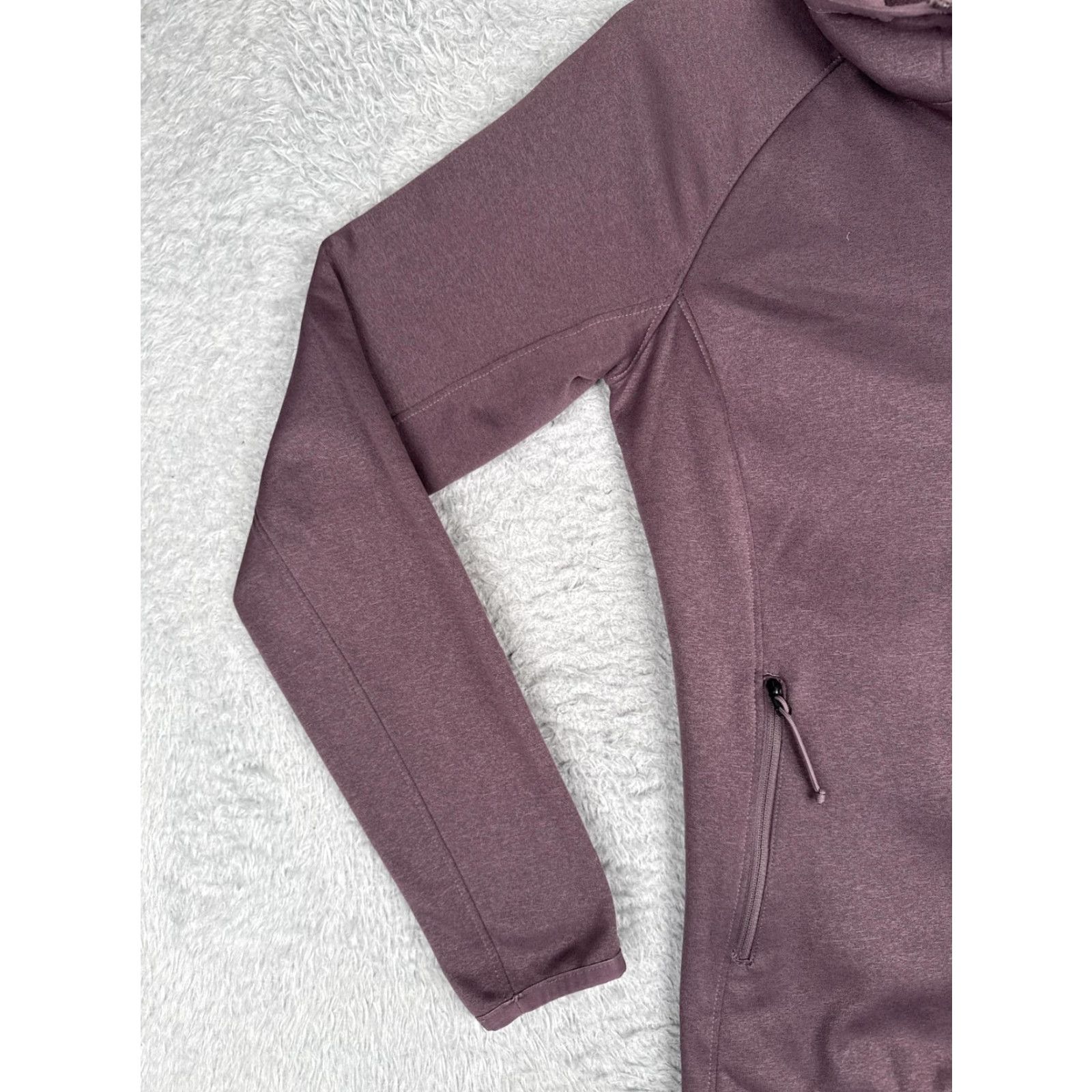 The North Face The North Face Womens Small Purple Softshell Fleece Lined Zip Jacket Outdoor Scarf? Size S / US 4 / IT 40 - 3 Thumbnail