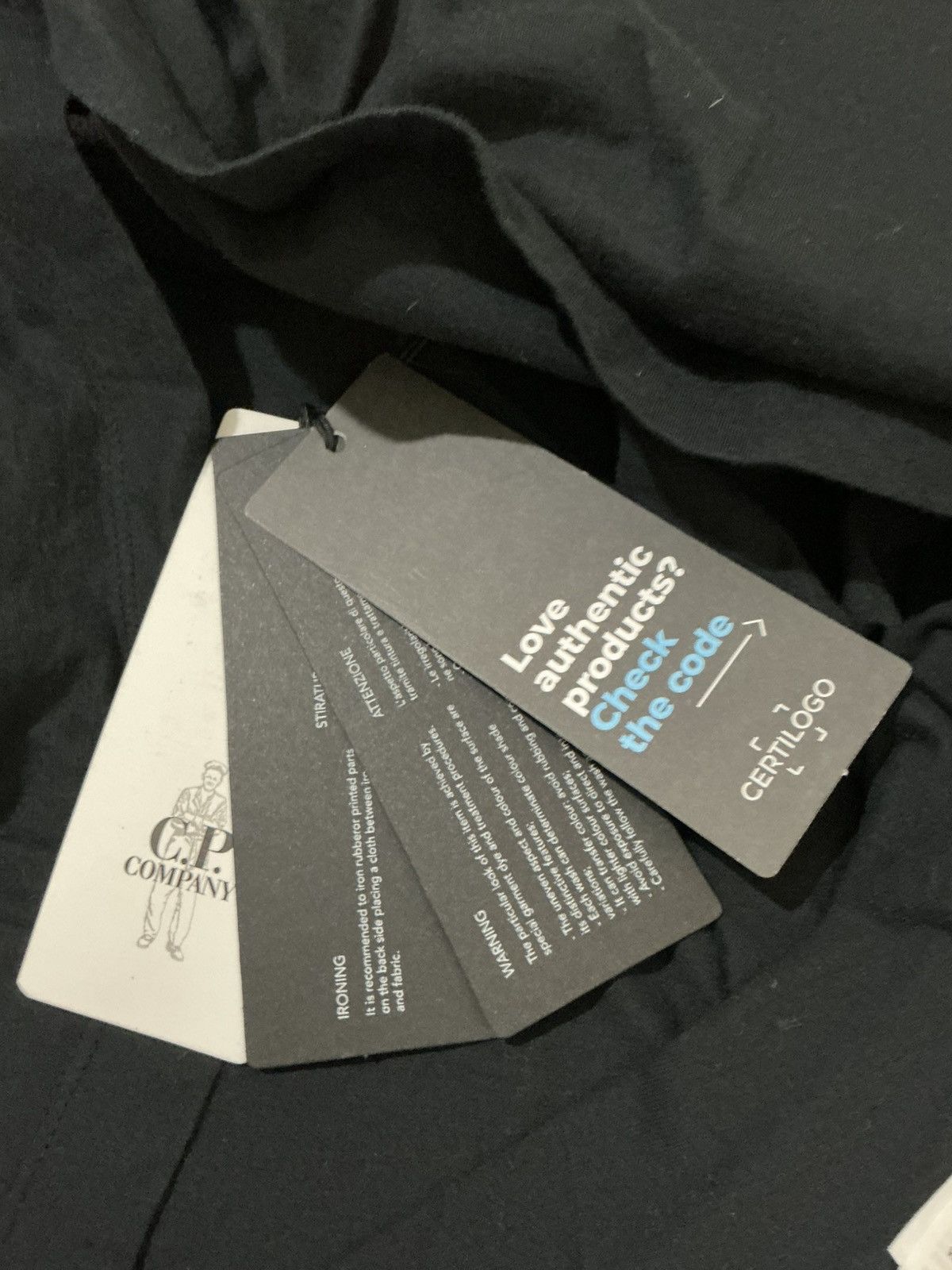 C.P. Company Size XXL - C.P. CP Company Black Cotton Polo Shirt Size US XXL / EU 58 / 5 - 6 Thumbnail