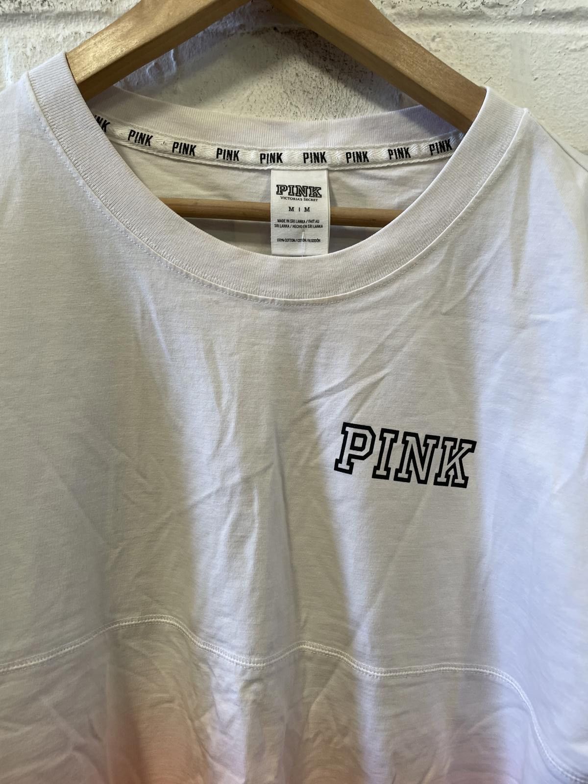 Pink PINK Ombre Long Sleeve Shirt Size ONE SIZE - 4 Thumbnail