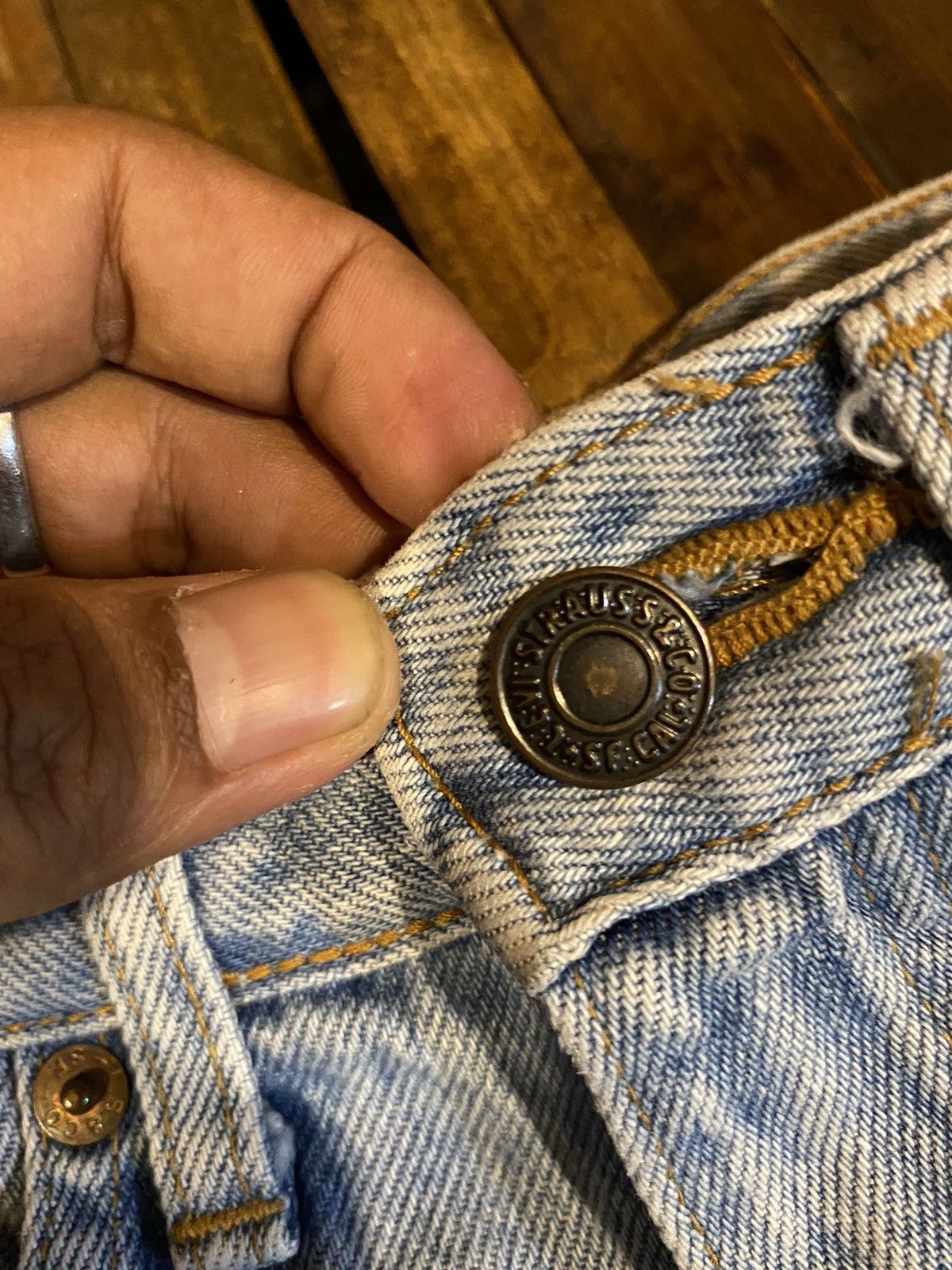 Japanese Brand × Levi's × Vintage LEVIS 515 DENIM PANTS Size 25" / US 0 / IT 36 - 6 Thumbnail